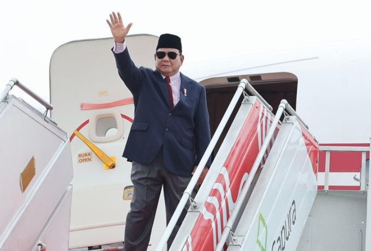 Presiden Prabowo Subianto Rampungkan Kunjungan di China